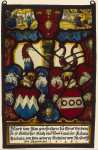 Spengler Jeronimus Stained Glass Panel with Coats-of-A - Hermitage